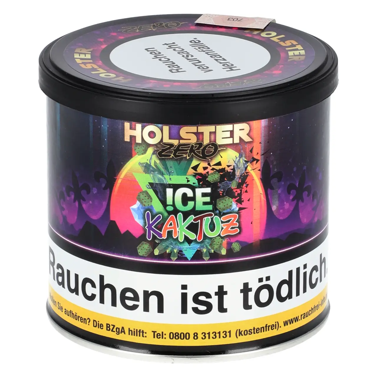 Holster Zero süße Kaktusfeige (!ce Kaktuz) Pfeifentabak, 75g Holster Zero Pfeifentabak Ice Kaktuz - süße Kaktusfeige - 75g