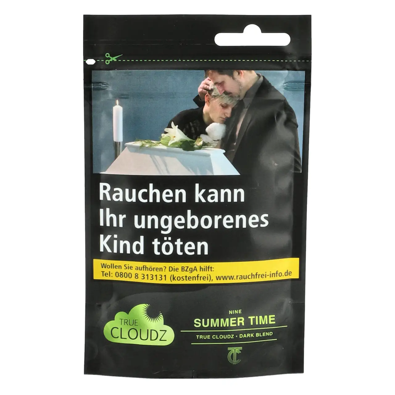 True Cloudz Dark Blend Shisha Tabak Summer Time - Limette - 25g