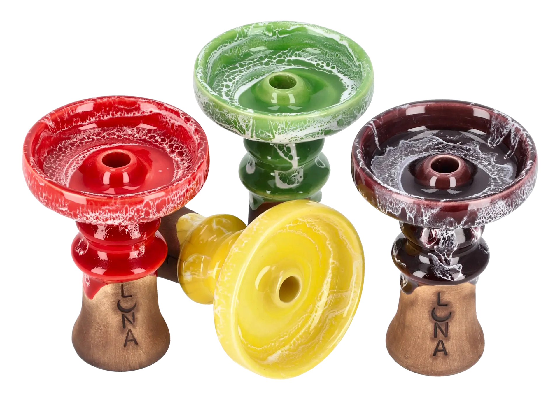 Shisha Kopf Einloch Luna Crater