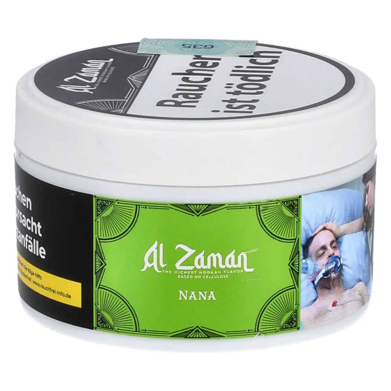 Al Zaman nikotinfreier Shisha Tabak Nana - Minze - 25g