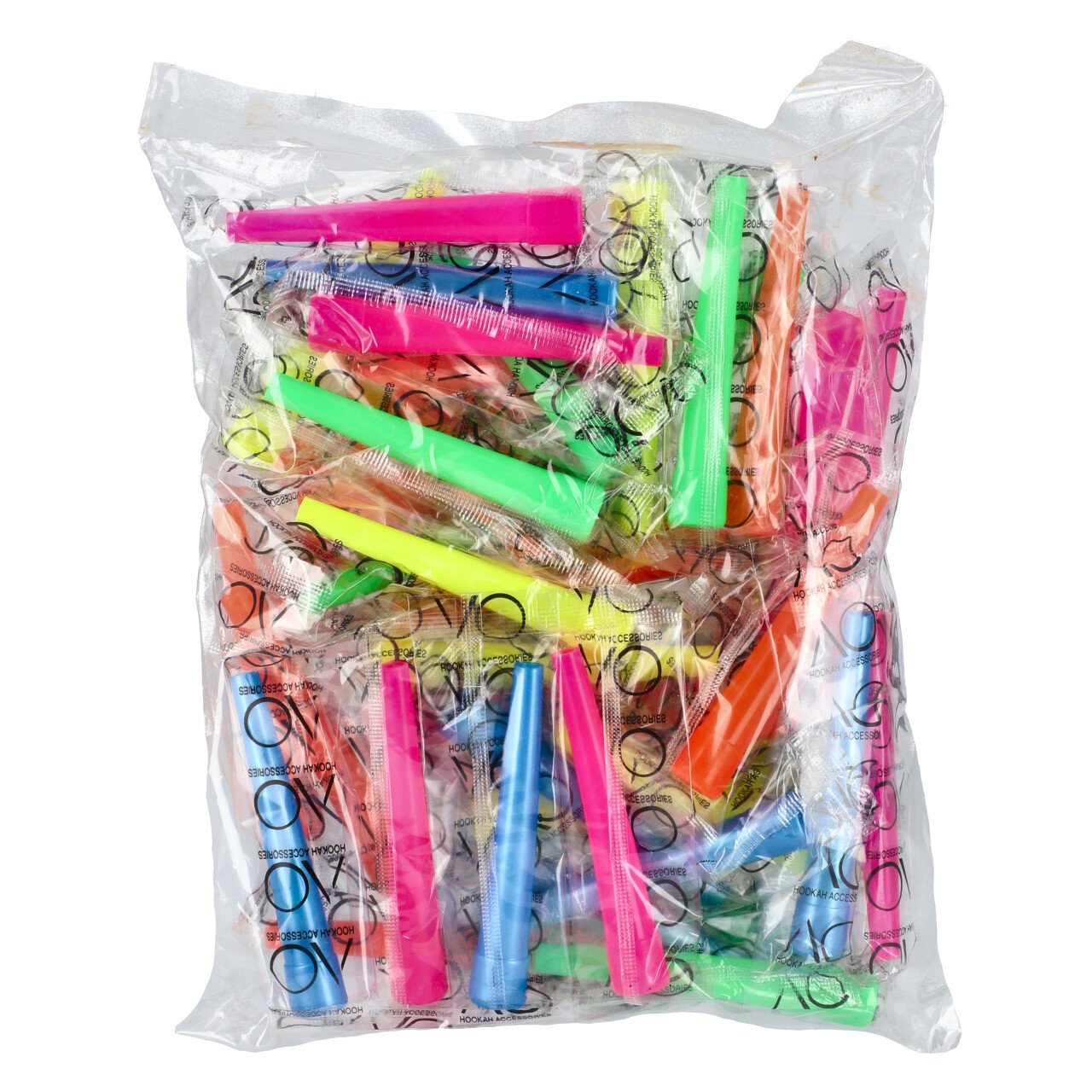 Bunte Hygienemundstücke XL, innen, 50-er Packung Bunte Hygienemundstücke XL, innen, 50-er Packung