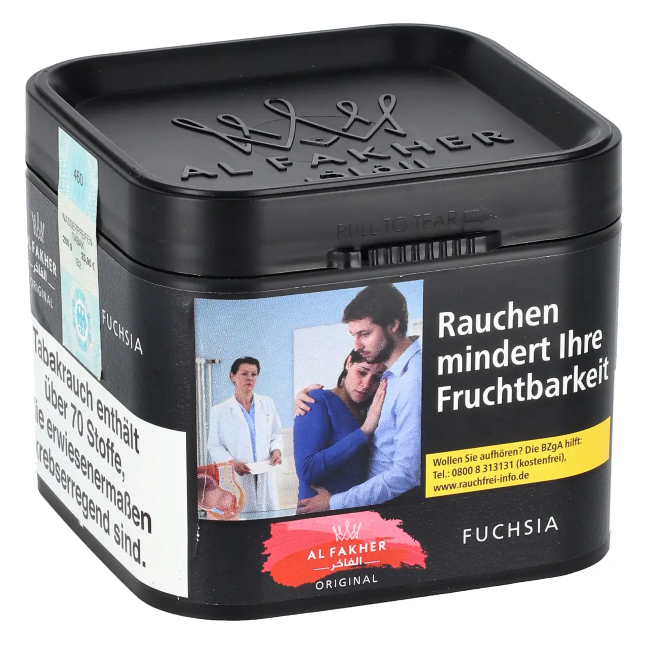 Al Fakher Shisha Tabak Fuchsia - 200g Dose Al Fakher Shisha Tabak Fuchsia - 200g Dose