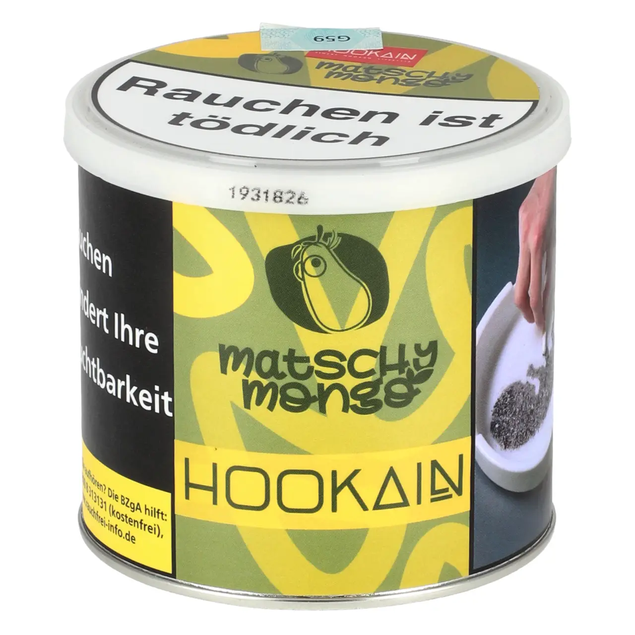 Hookain Matschy Manga Shisha Tabak 200g Dose