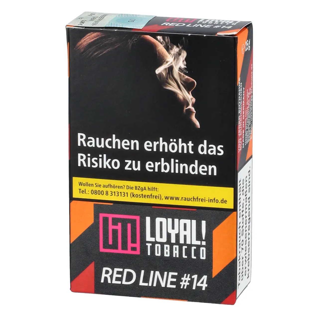 Loyal Shisha Tabak Red Line - roter Früchtemix - 25g