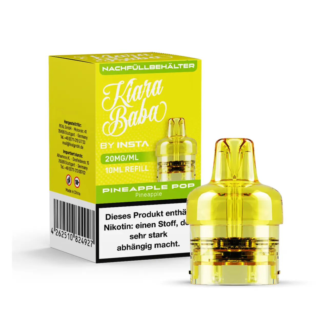 Kiara Baba Nachfüllbehälter Pineapple Pop