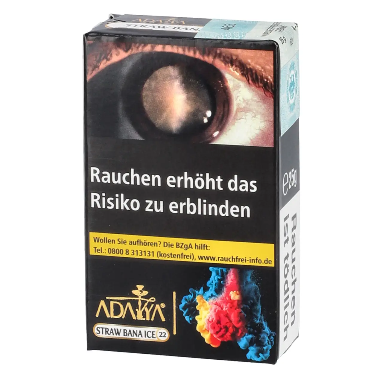 Adalya Tabak Straw Bana Ice - Erdbeere Banane Ice - Shisha Tabak 25g Adalya Shisha Tabak Straw Bana Ice - Erdbeere Banane Ice - 25g