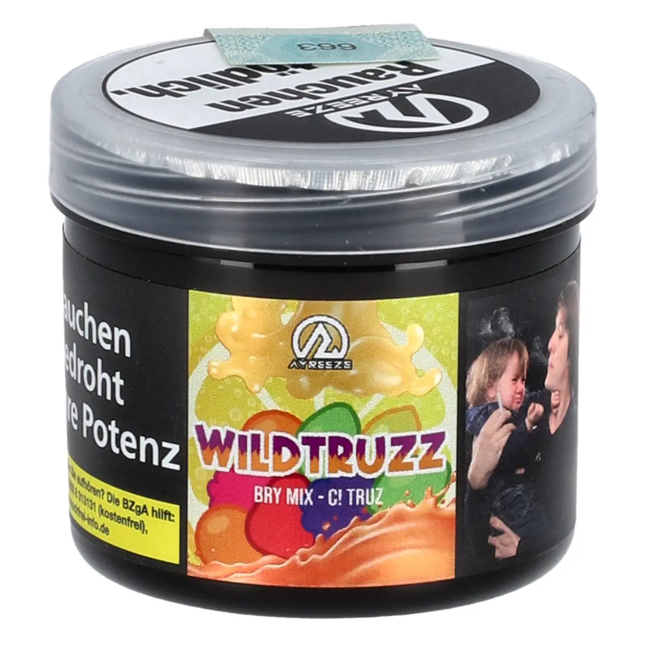 Ayreeze Shisha Tabak Wildtruzz - Beerenmix Zitrusfrüchte - 25g