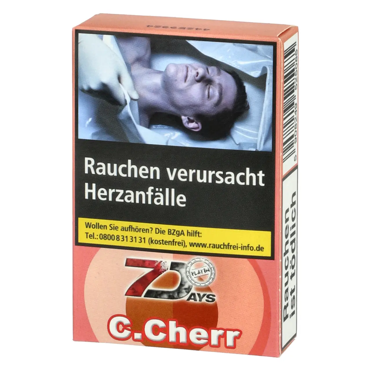 7 Days Platin kühle Kirsche (C.Cherr) Shisha Tabak, 25g 7 Days Platin Shisha Tabak C.Cherr 25g