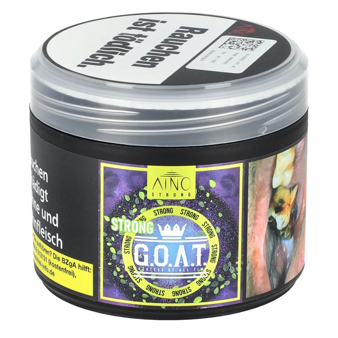 Aino Strong GOAT Shisha Tabak Darkblend 200g