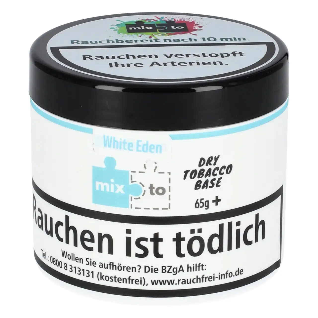 Mixto Vanille-Eiscreme schwarze Johannisbeere (White Eden) Dry Tobacco Base Pfeifentabak, 65g Mixto Dry Tobacco Base Pfeifentabak White Eden - Vanille Eiscreme schwarze Johannisbeere - 65g
