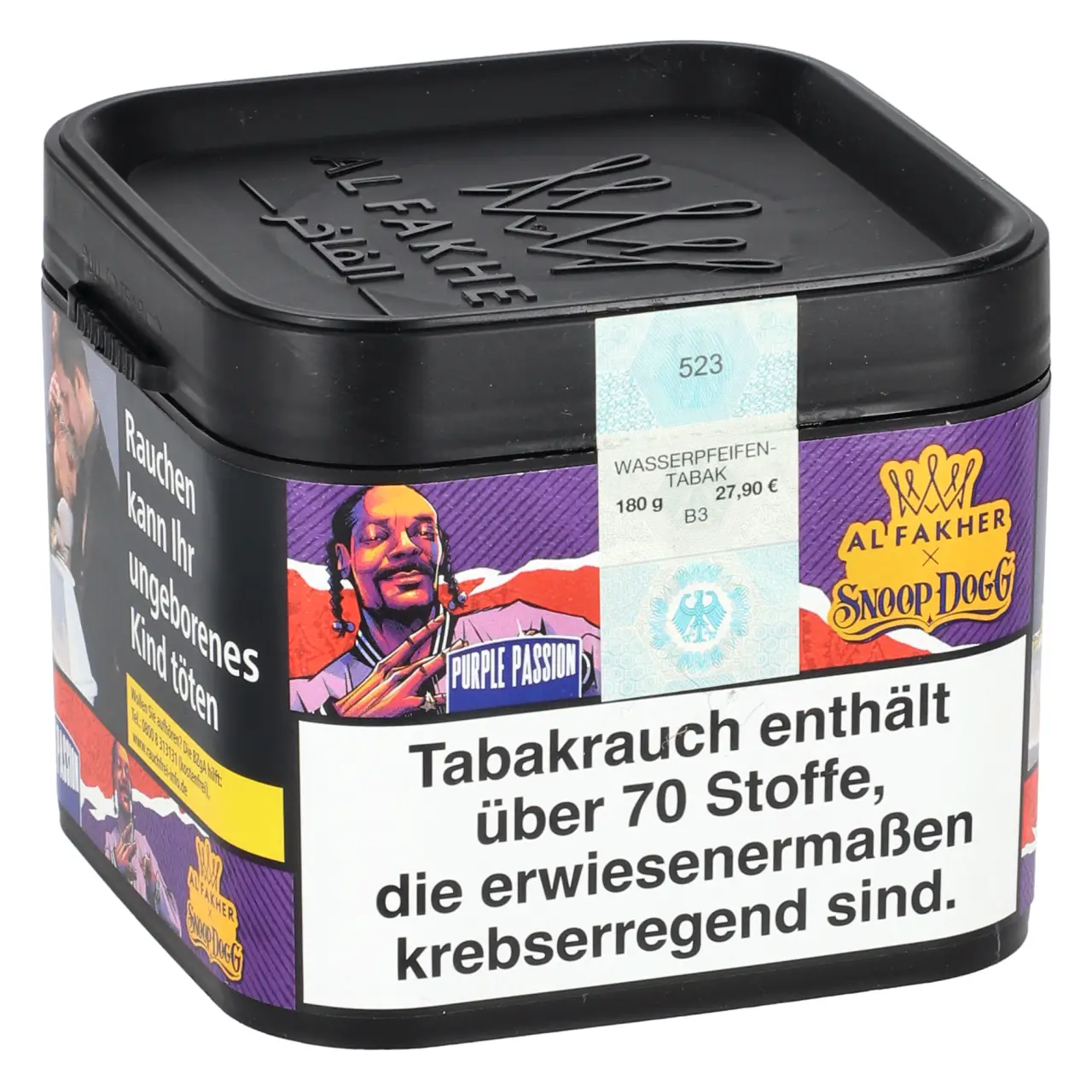 Al Fakher x Snoop Dogg Tabak - Purple Passion
