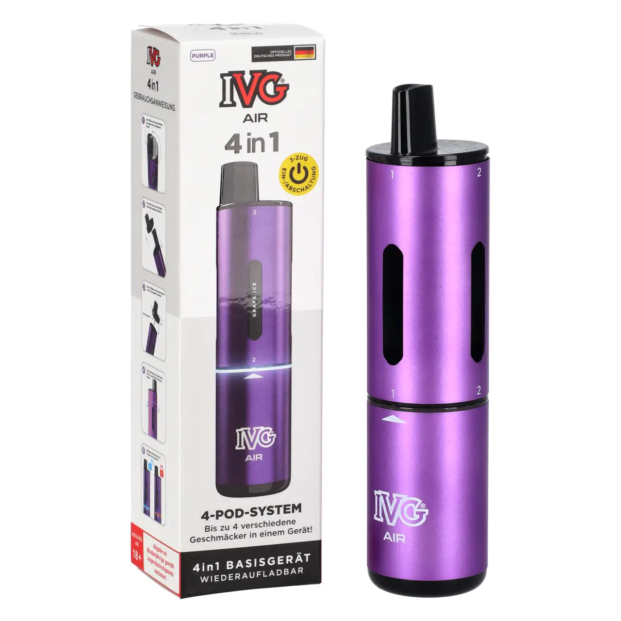 IVG Air 4in1 Basisgerät - Violet