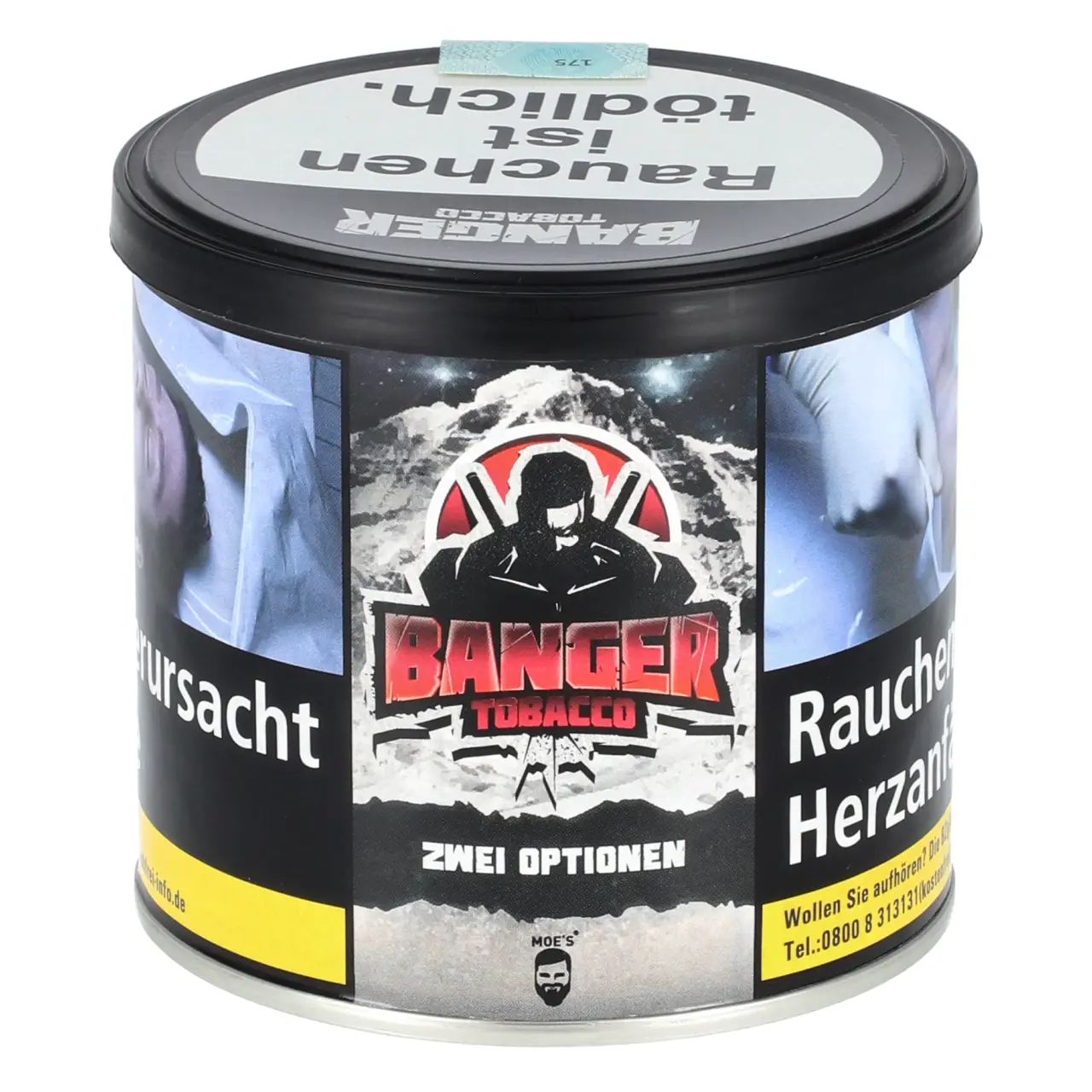 Banger Tobacco Birne Honigmelone (Zwei Optionen) Shisha Tabak, 200g Banger Tobacco Zwei Optionen Shisha Tabak 200g Dose