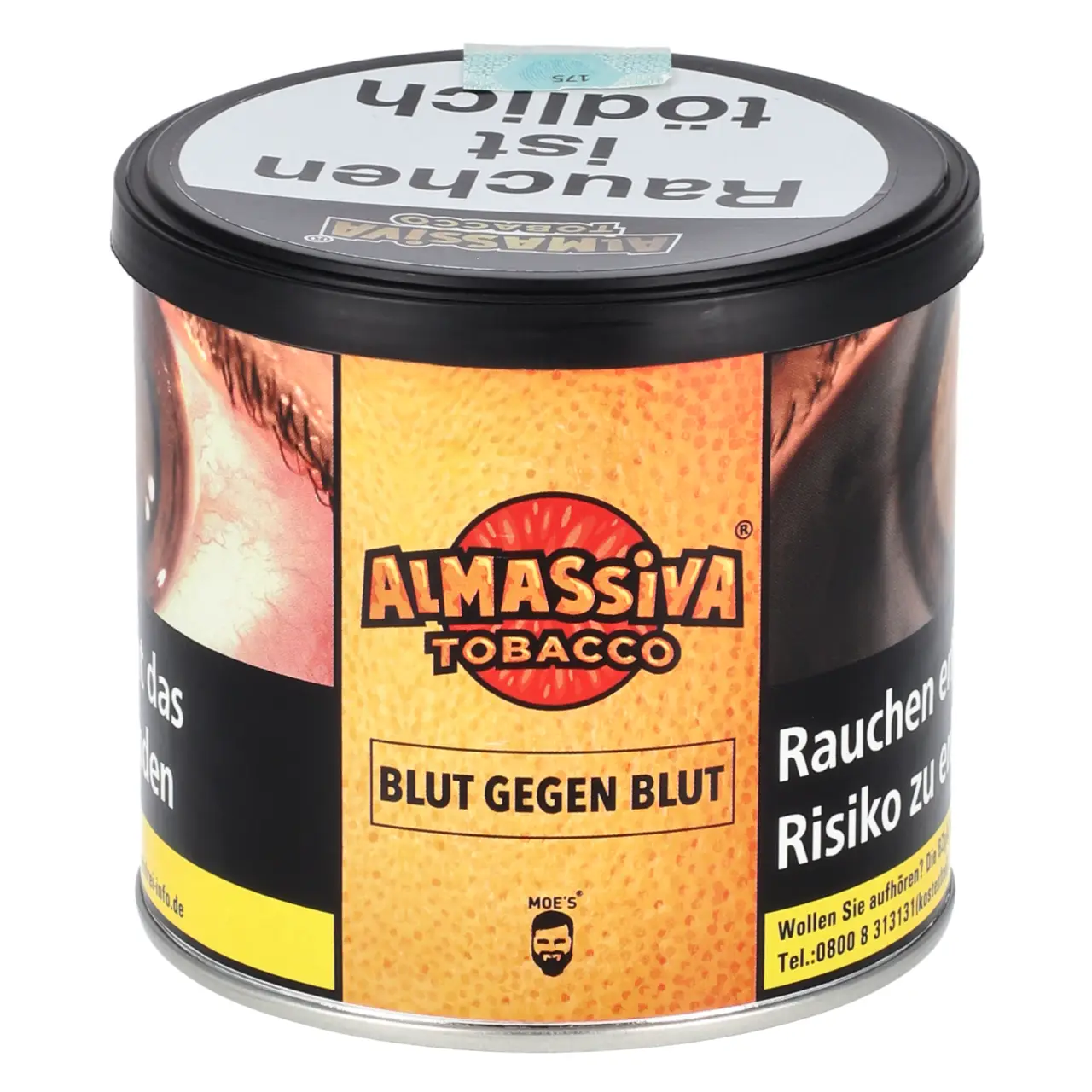 200g Dose Almassiva Shisha Tabak Blut gegen Blut 200g Dose Almassiva Shisha Tabak Blut gegen Blut