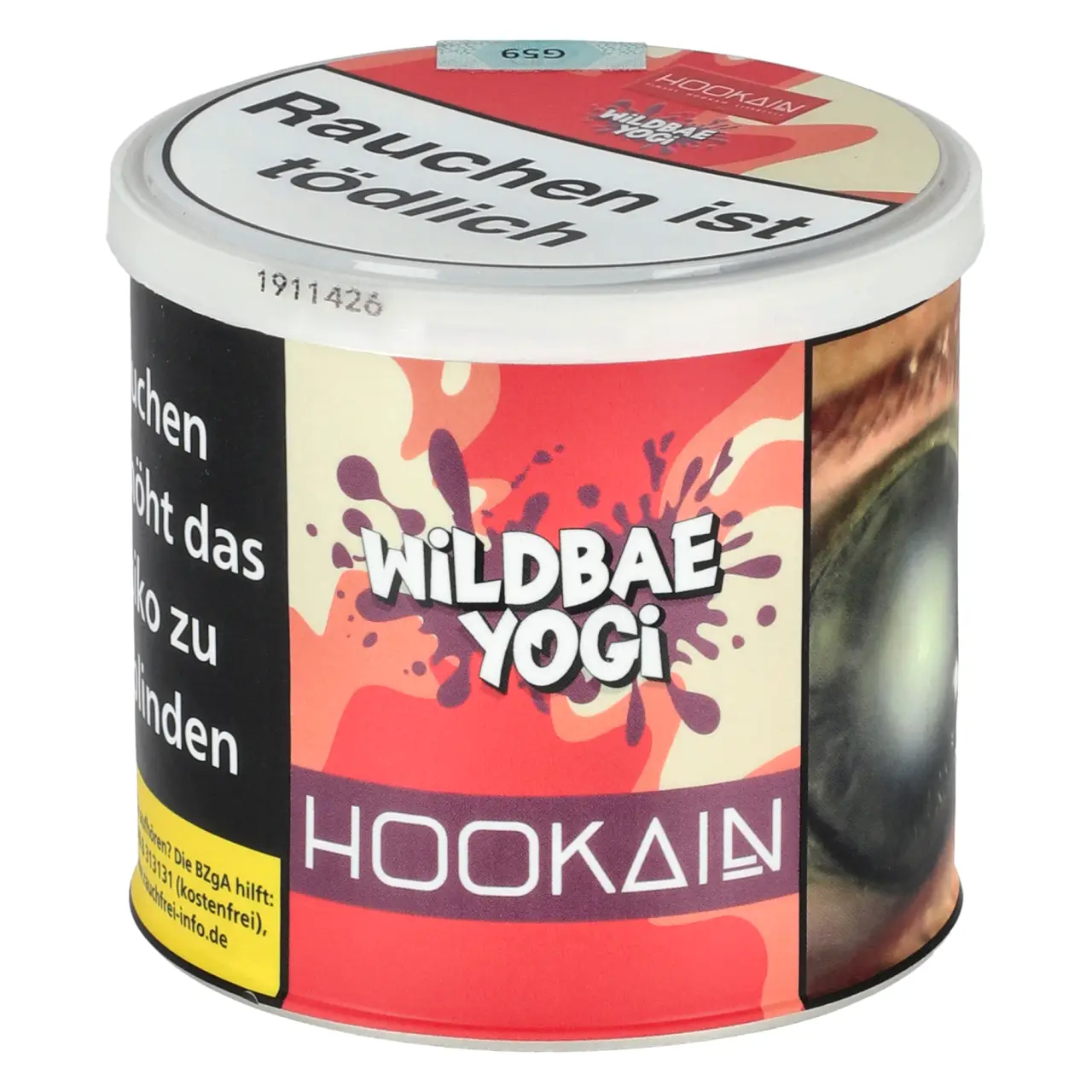 Hookain Beerenmix Joghurt (Wildbae Yogi) Shisha Tabak, 200g Hookain Wildbae Yogi Shisha Tabak 200g Dose