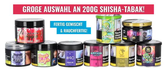 Shisha Tabak 200g Dosen Banner