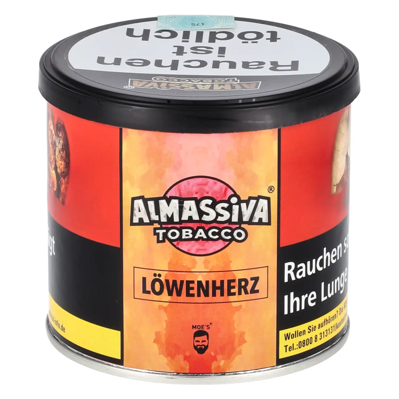 200g Dose Almassiva Shisha Tabak Löwenherz 200g Dose Almassiva Shisha Tabak Löwenherz