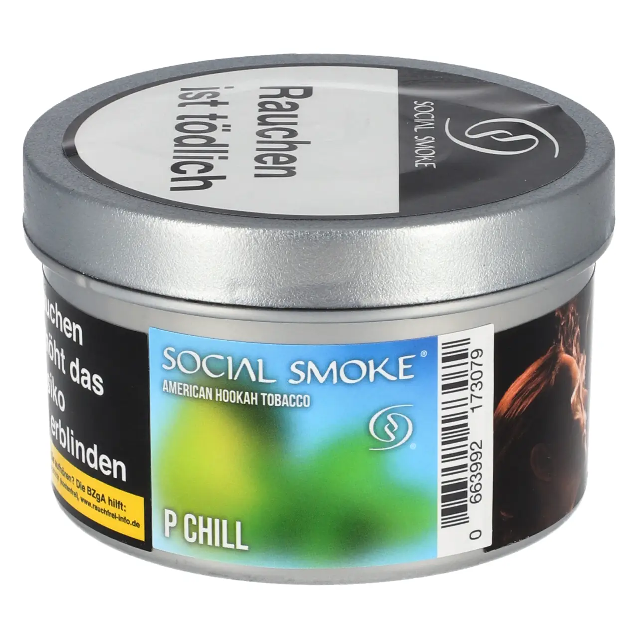 Social Smoke P Chill - Birne Minze - Shisha Tabak 200g Social Smoke Pear Chill Shisha Tabak 200g
