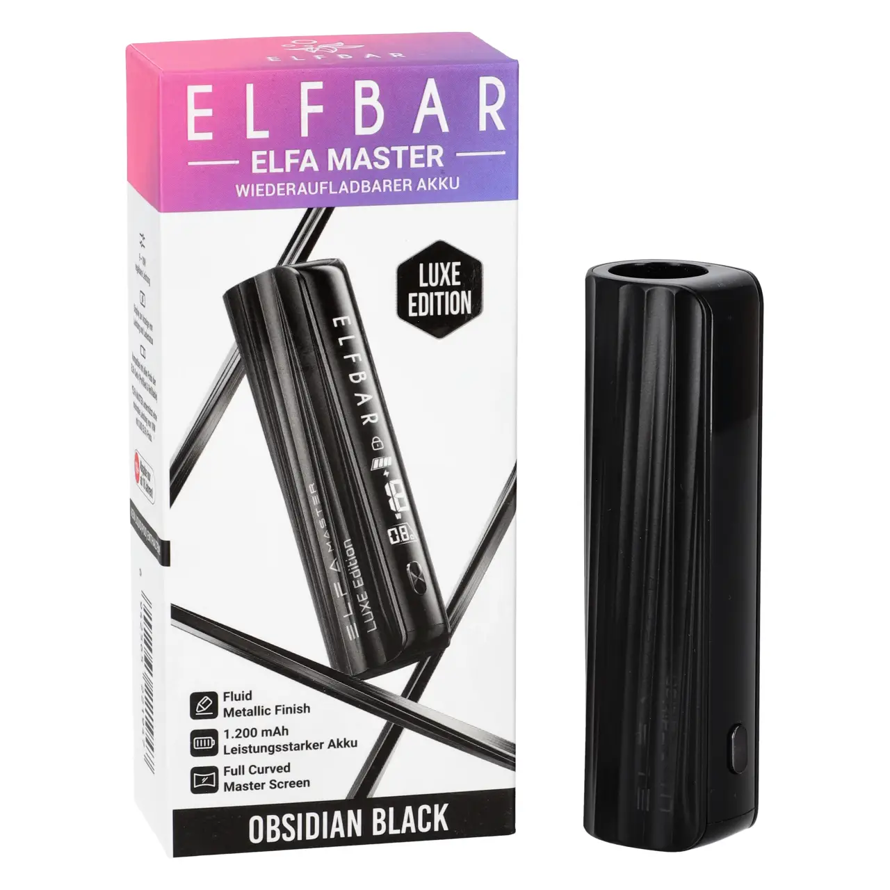 Elfbar Elfa Master Luxe Edition Obsidian Black