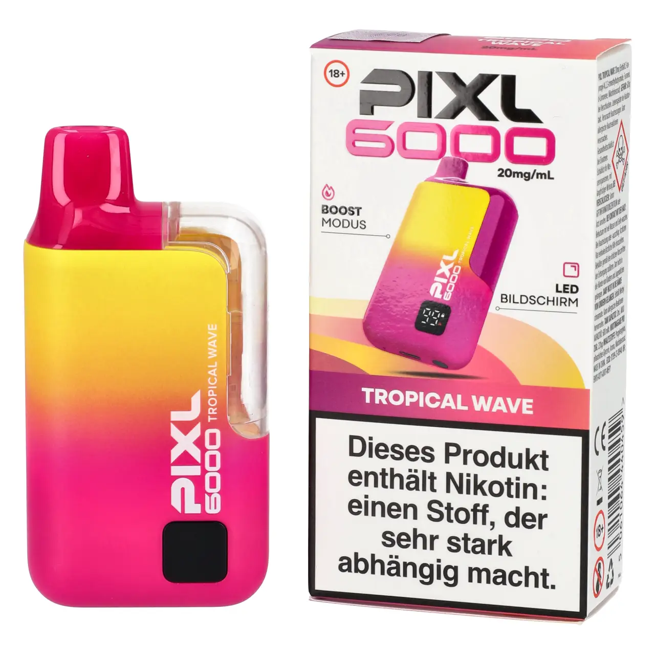 Pixl 6000 Vape Tropical Wave Basisgerät