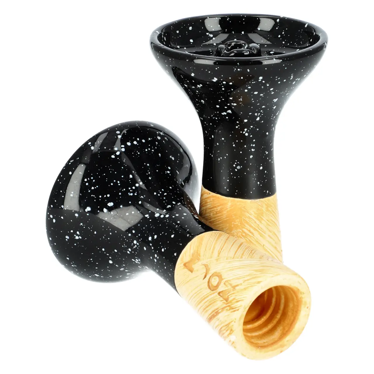 Moon Phunnel Tabakkopf Black Space von Hinten