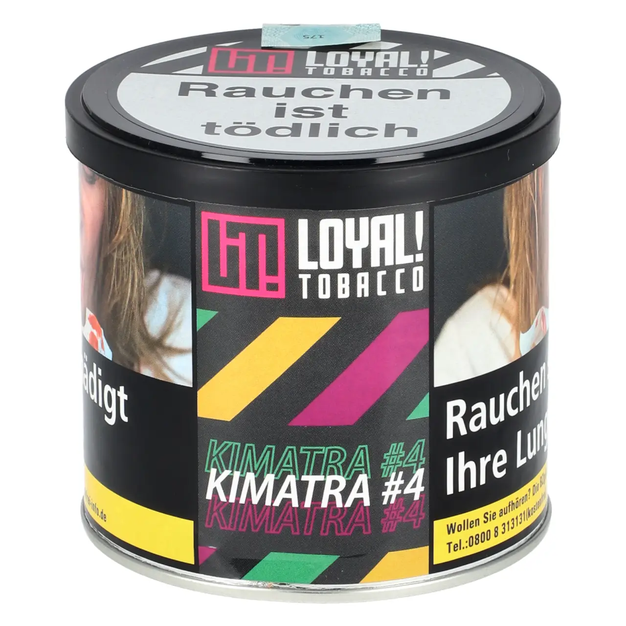 Loyal Tabak KIMATRA - Kirsche Maracuja Traube - 200g