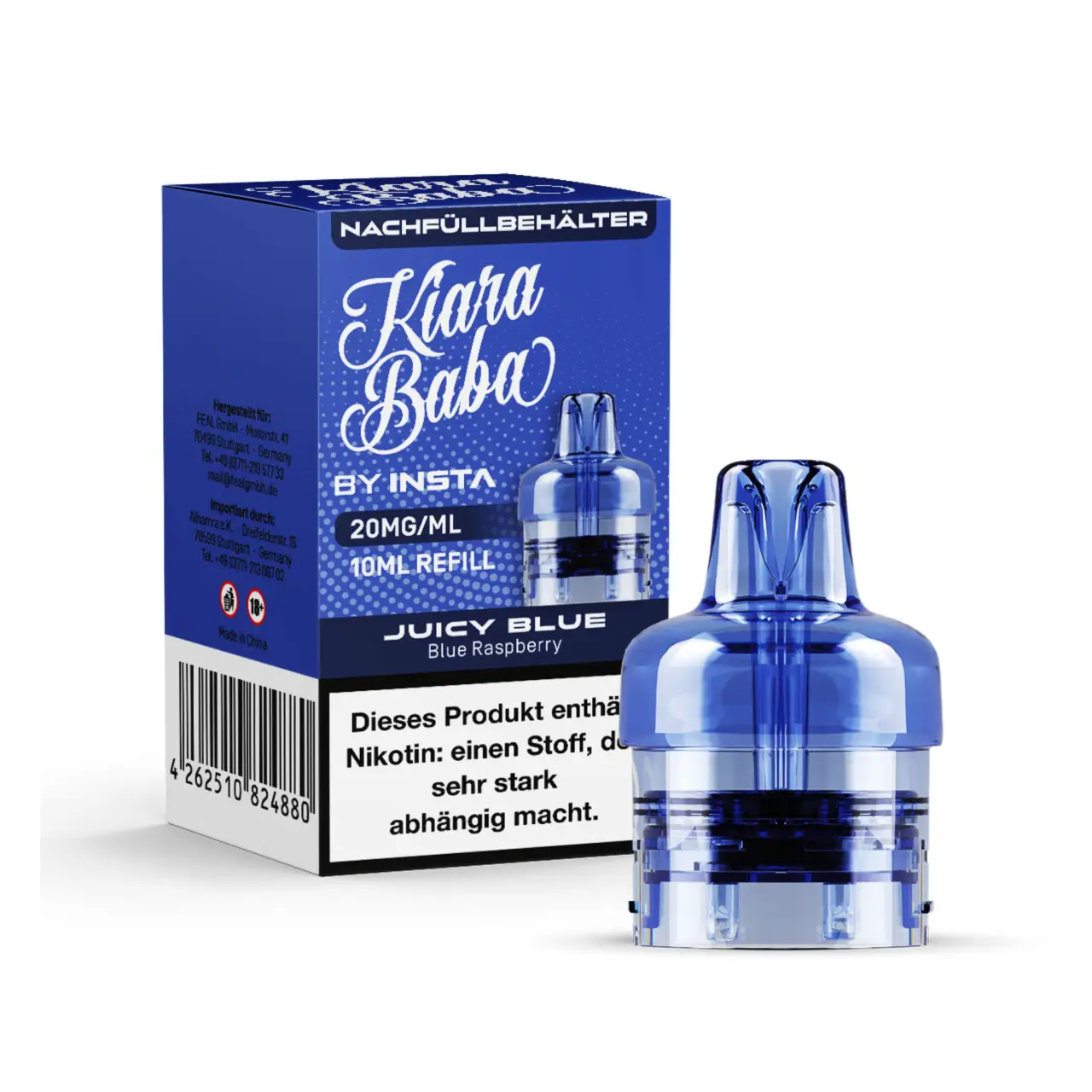 Kiara Baba Nachfüllbehälter Juicy Blue