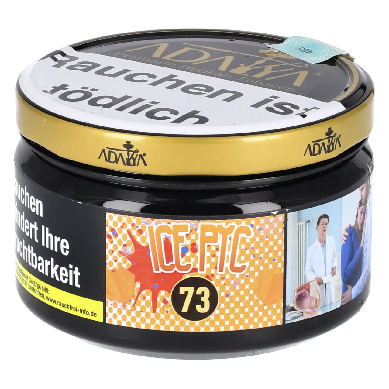 Adalya Tabak Ice Pyc - Pfirsich Ice - Shisha Tabak 200g Adalya Ice Pyc Shisha Tabak in der 200g Dose