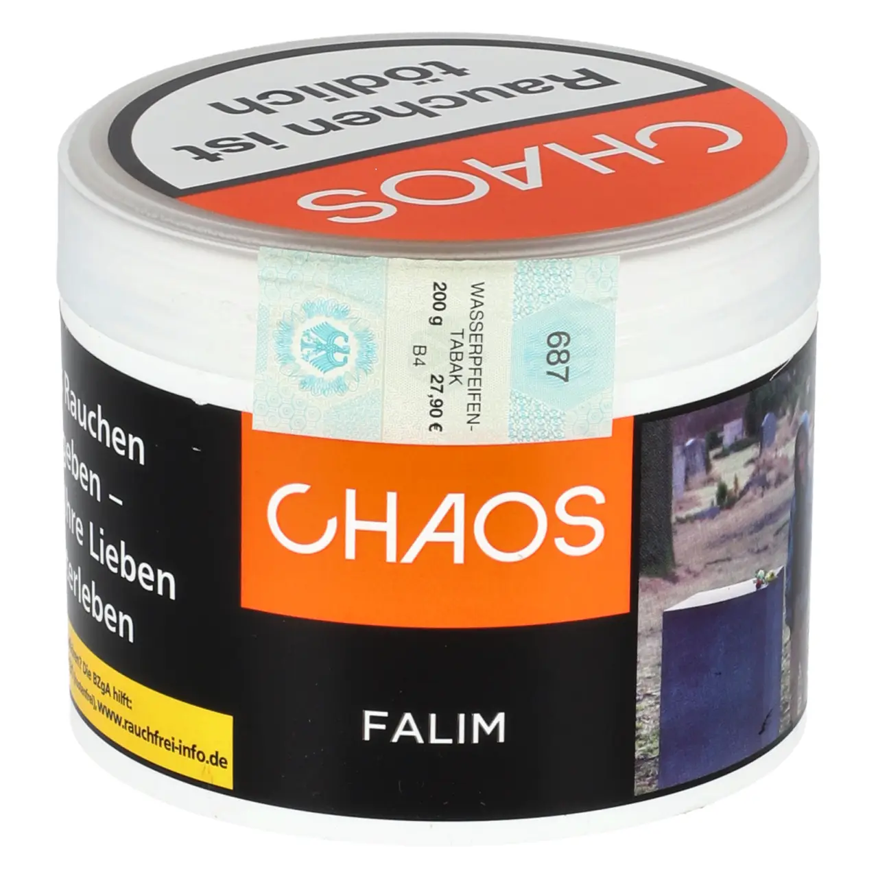 Chaos Falim Shisha Tabak 200g Dose