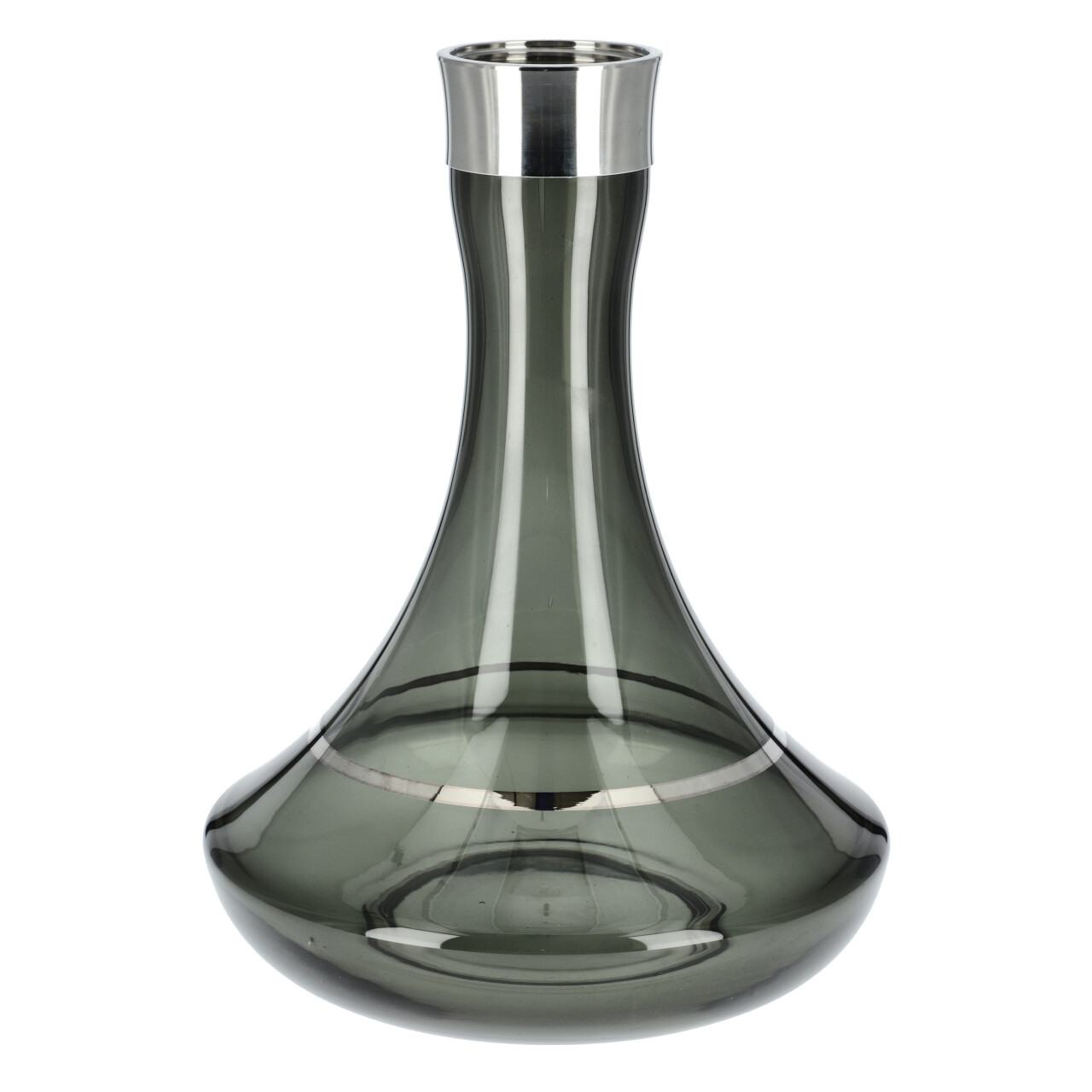 Aladin MVP 550 Edelstahl Shisha Black, 55 cm hoch