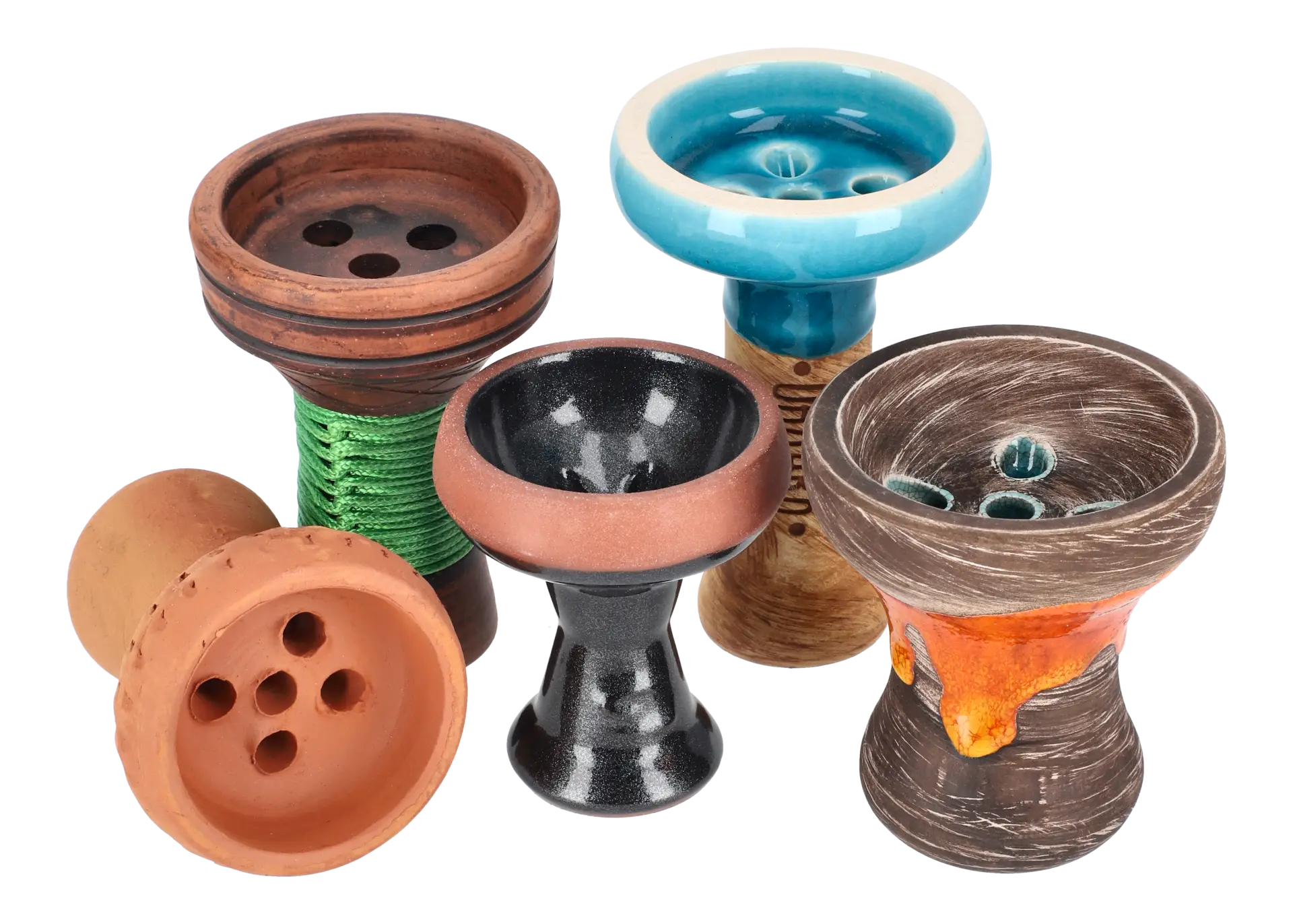 Shisha Kopf Mehrloch