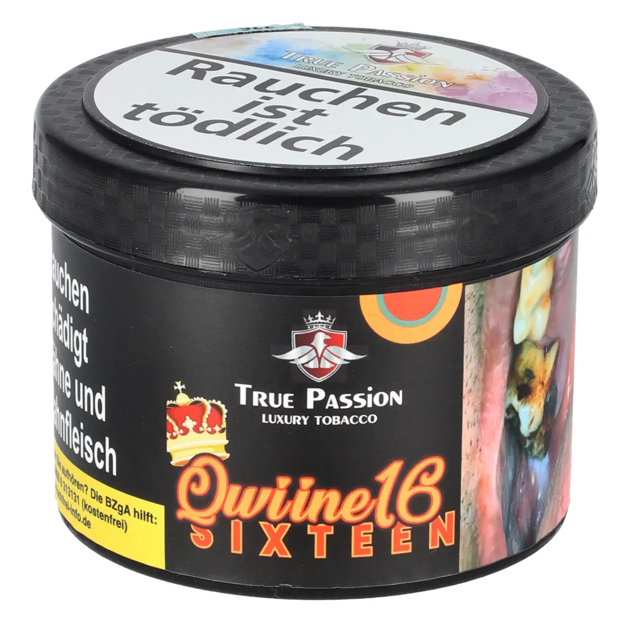 True Passion Tabak Qwiine 16 - 16er Früchtemix - Shisha Tabak 200g True Passion Qwiine 16 Shisha Tabak 200g Dose