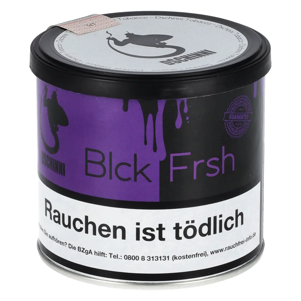 Dschinni Pfeifentabak Blck Frsh - schwarze Traube Minze - 65g