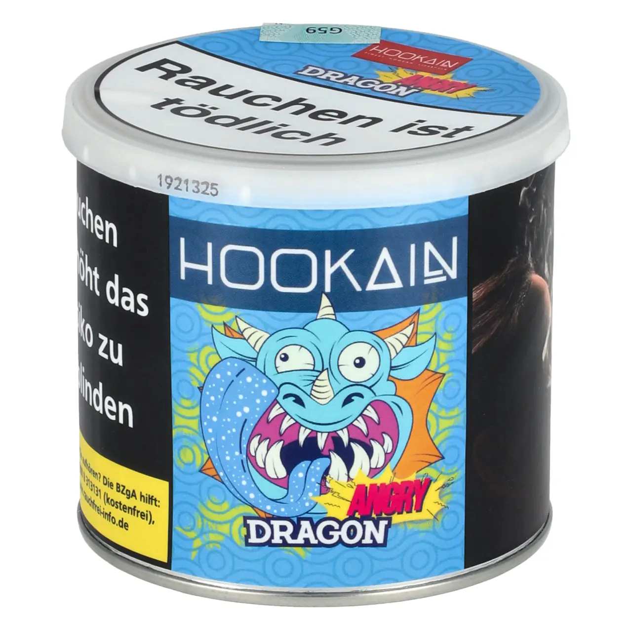Hookain Angry Dragon Shisha Tabak 200g Dose