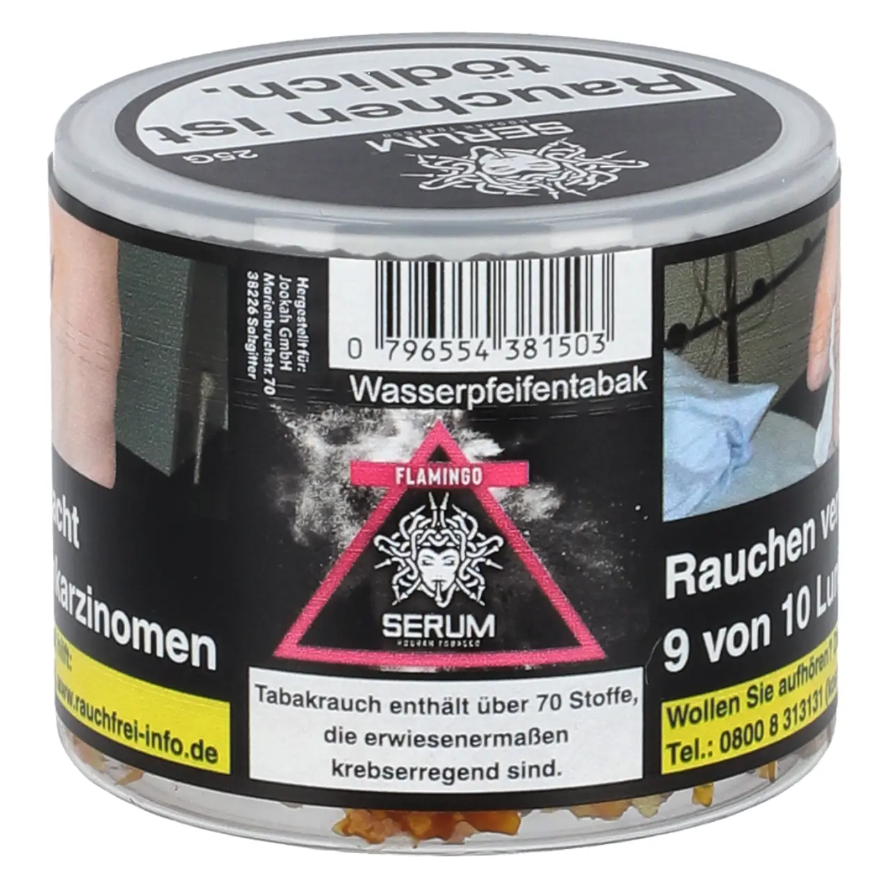 Serum Tobacco Litschi Limette Ice (Flamingo) Shisha Tabak, 25g Serum Shisha Tabak Flamingo - Litschi Limette Ice - 25g