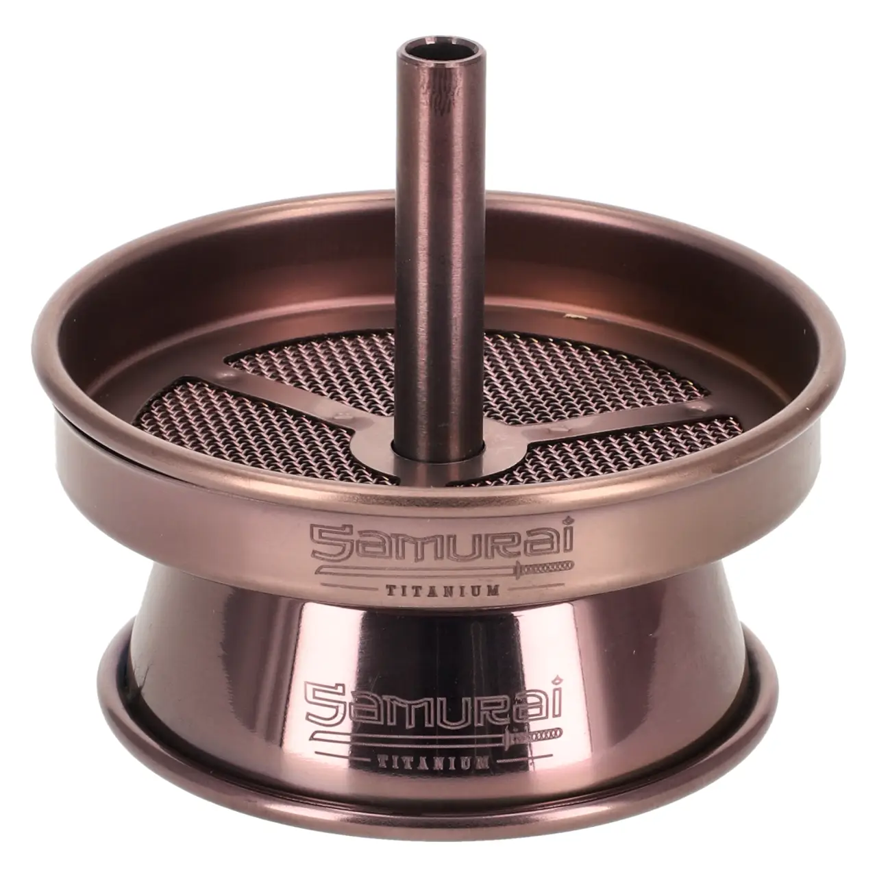 Massiver Kaminaufsatz mit Sieb - Bronze