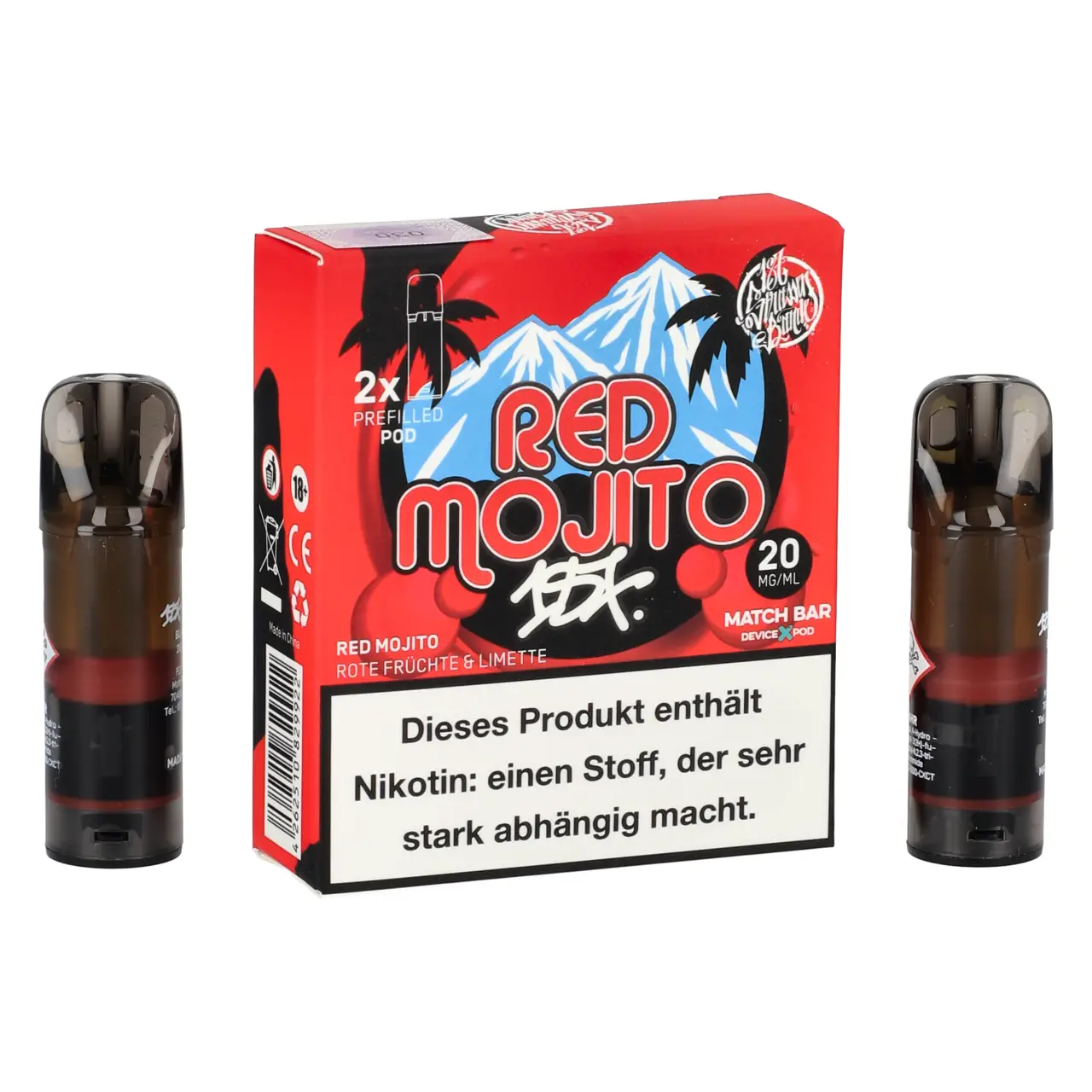 187 Pods Red Mojito im 2er Pack