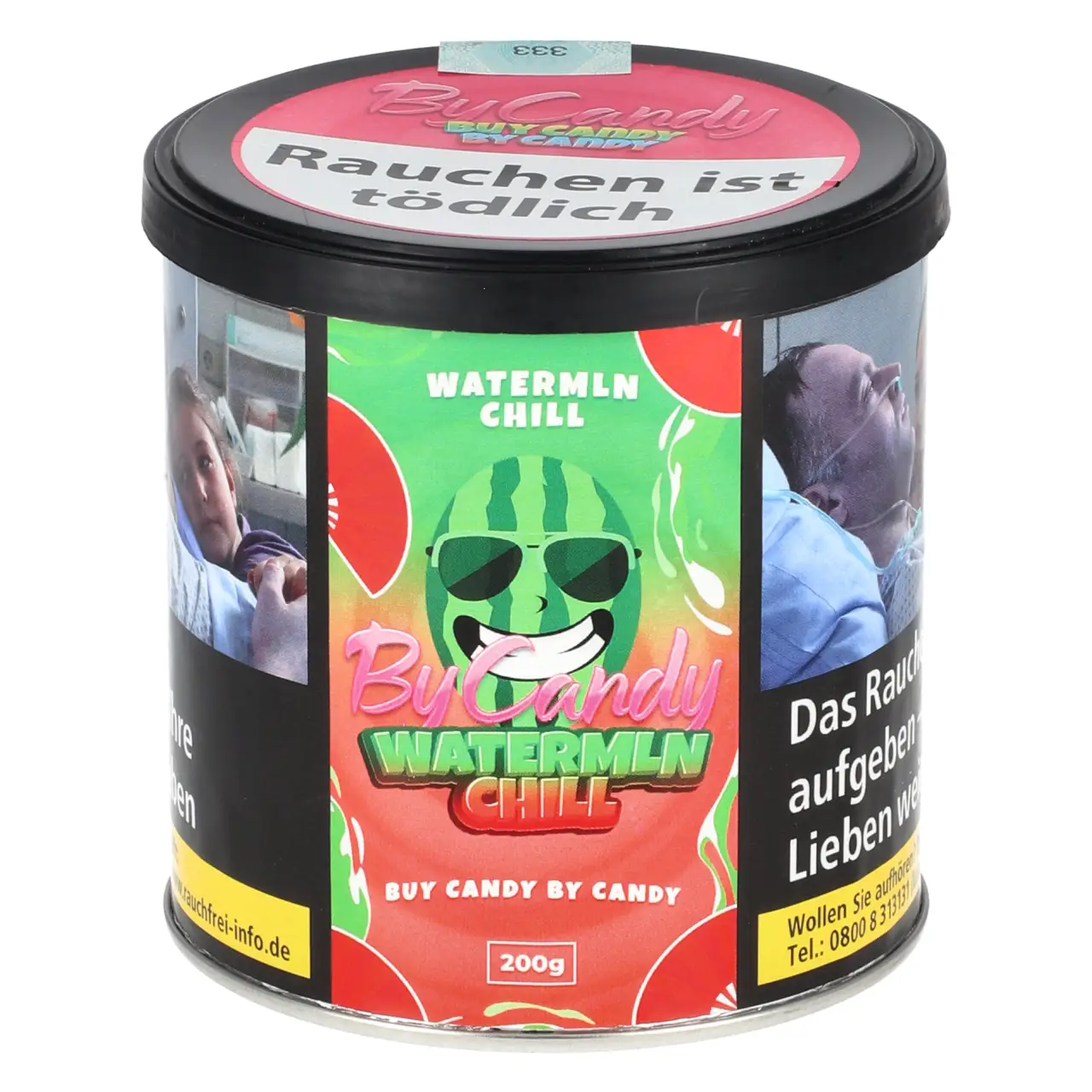 By Candy Watermln Chill Wonder Shisha Tabak 200g Dose By Candy Watermln Chill Wonder Shisha Tabak 200g Dose