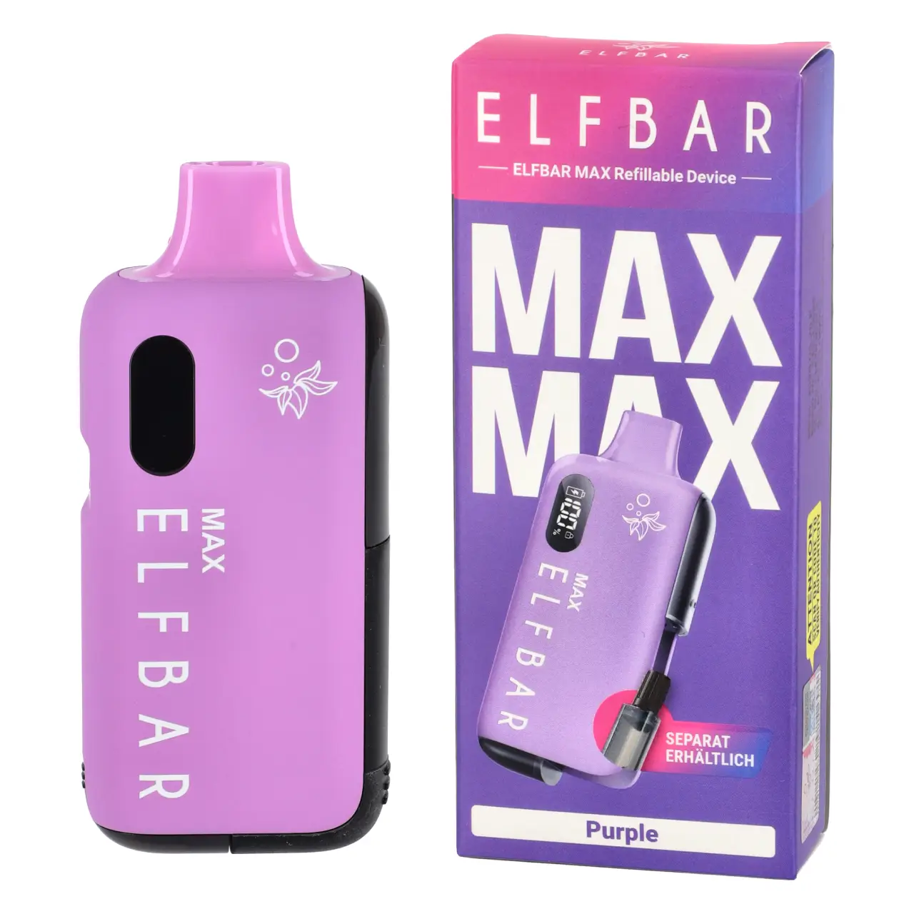 Elfbar MAX Refillable Device Purple