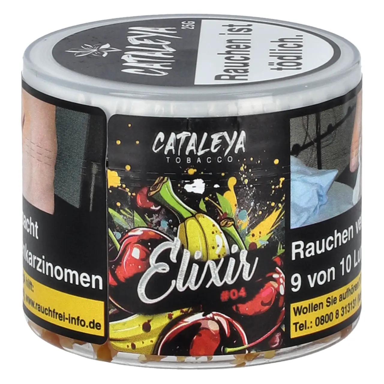 Cataleya Kirsche Banane (Elixir #04) Shisha Tabak by Samra, 25g Cataleya Shisha Tabak Elixir - Kirsche Banane - 25g
