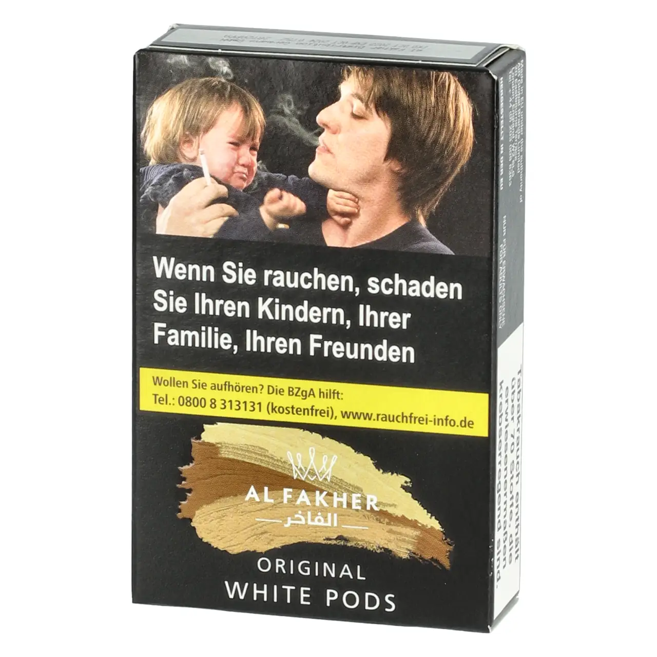 Al Fakher Tabak White Pods - Vanille - Shisha Tabak 25g Al Fakher Shisha Tabak White Pods - Vanille - 25g