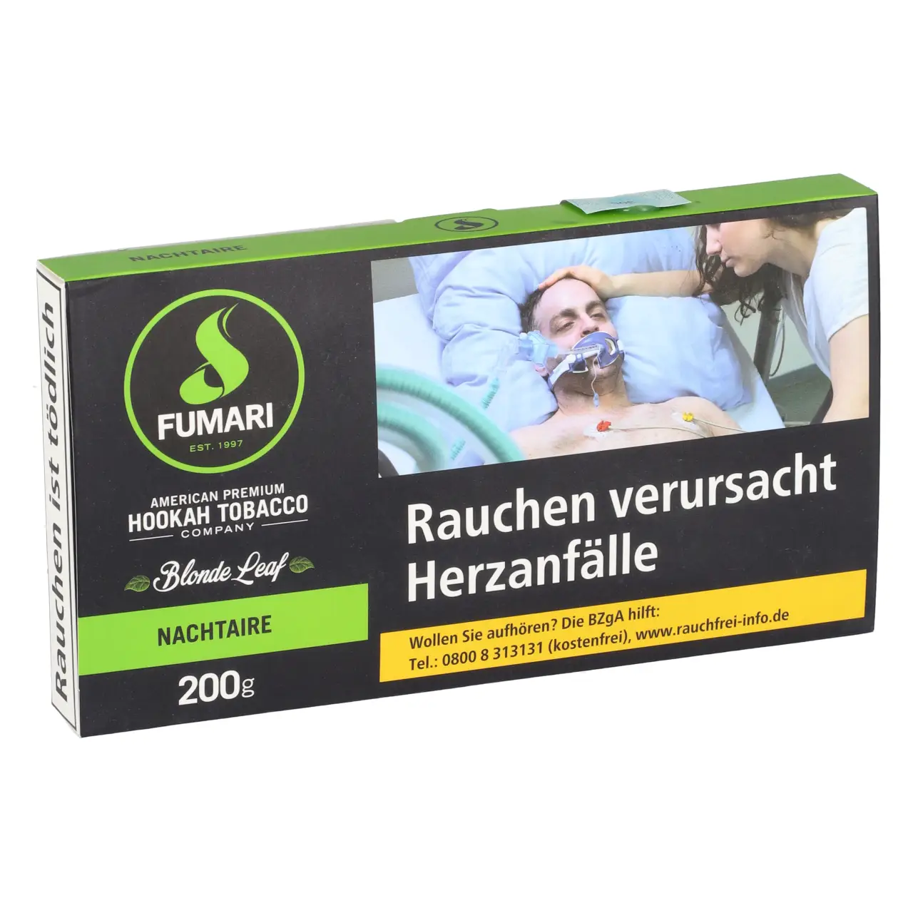 Fumari Tabak Nachtaire - Nektarine - Shisha Tabak 200g Fumari Nachtaire Tabak 200g