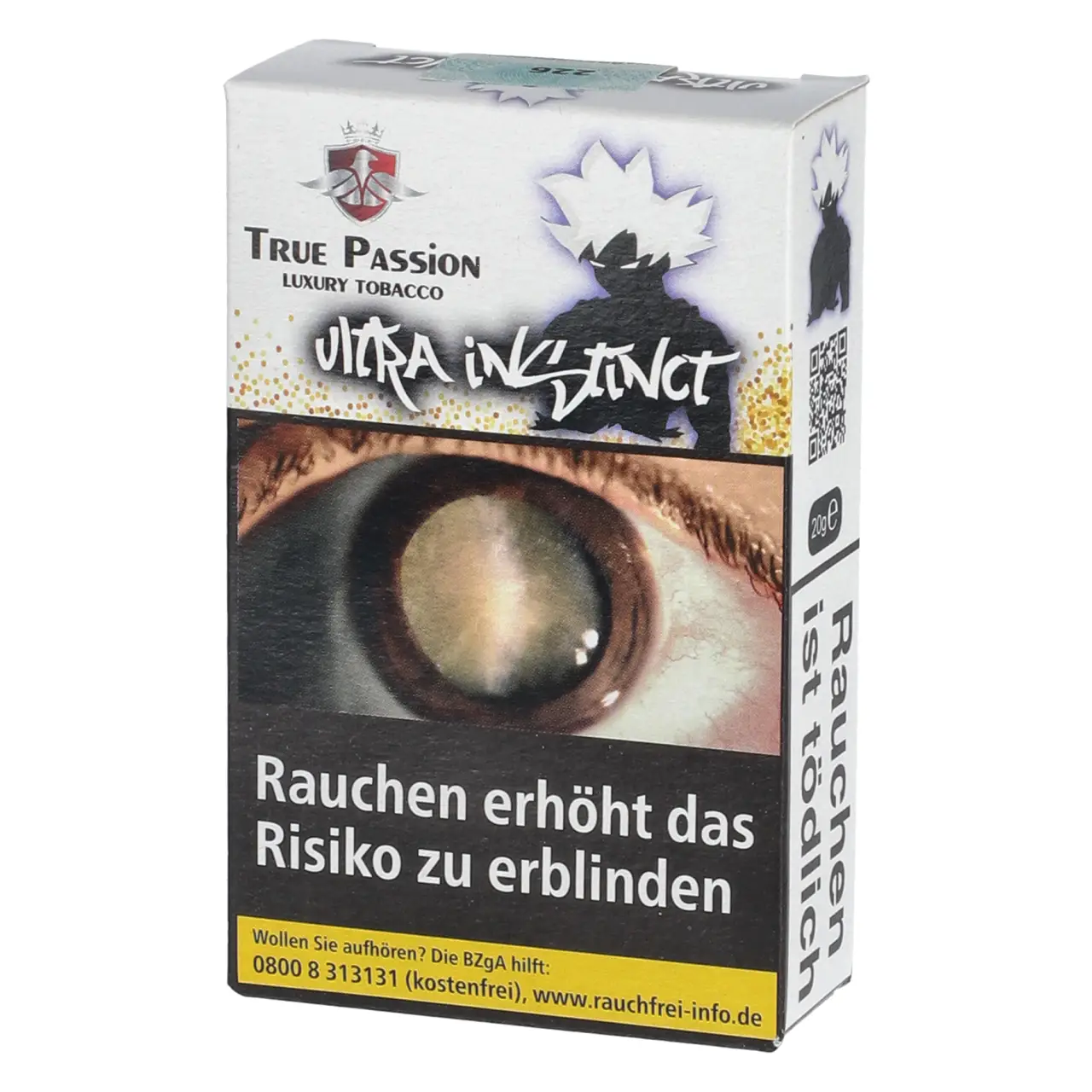 True Passion Tabak Ultra Instinct - Johannisbeere Orange - Shisha Tabak 20g True Passion Shisha Tabak Ultra Instinct - 20g