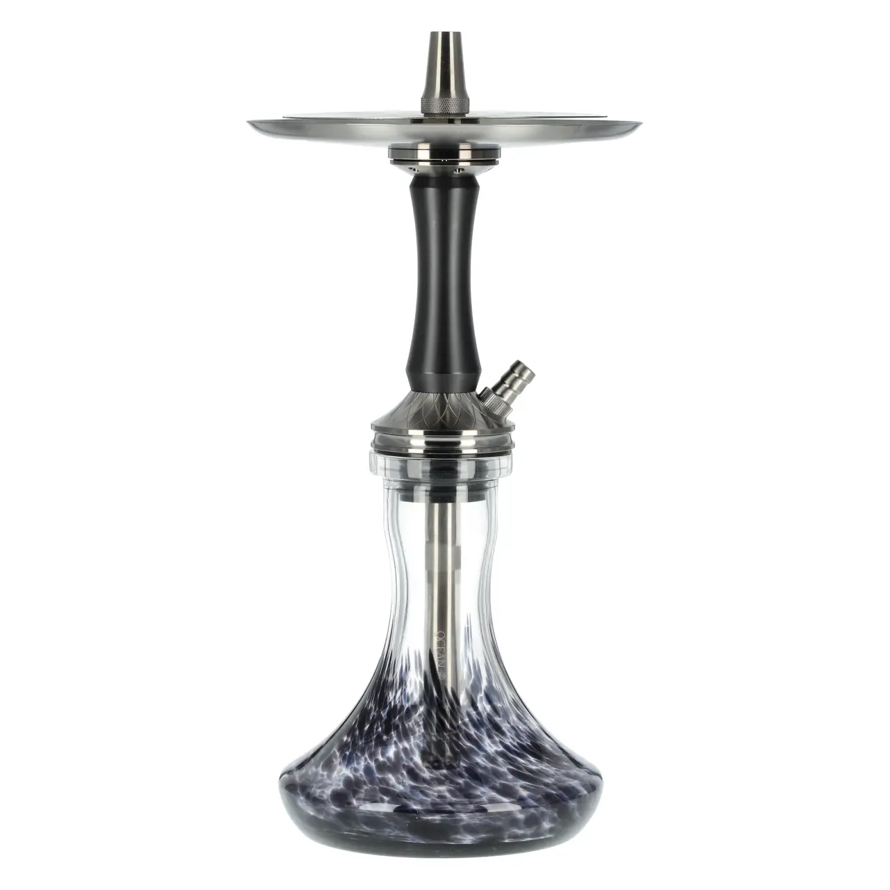 Ocean Hookah Kaif "S" 2nd Edition Shisha Black / Matt, 40 cm hoch Ocean Hookah Kaif S Shisha Black Matt
