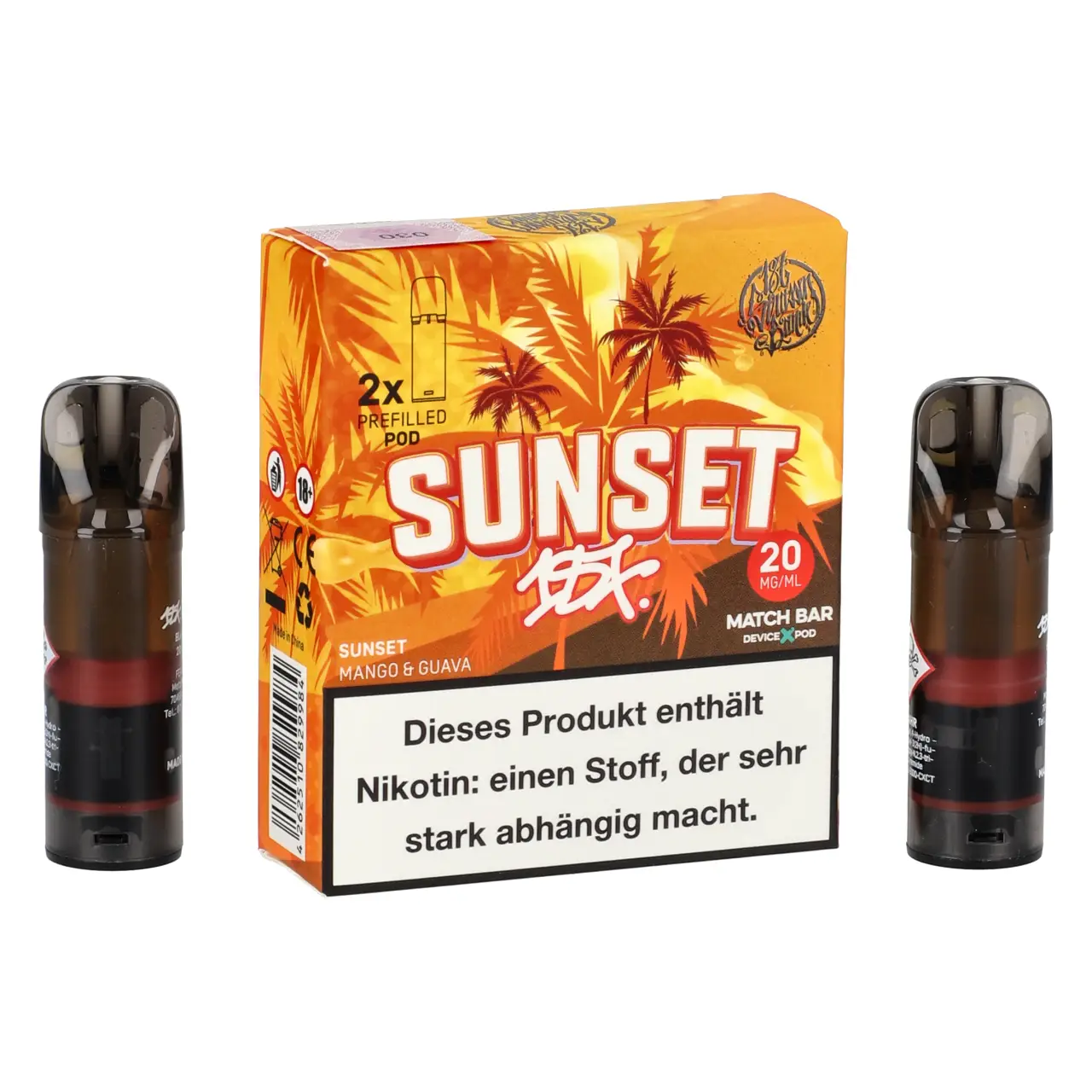 187 Pods Sunset im 2er Pack