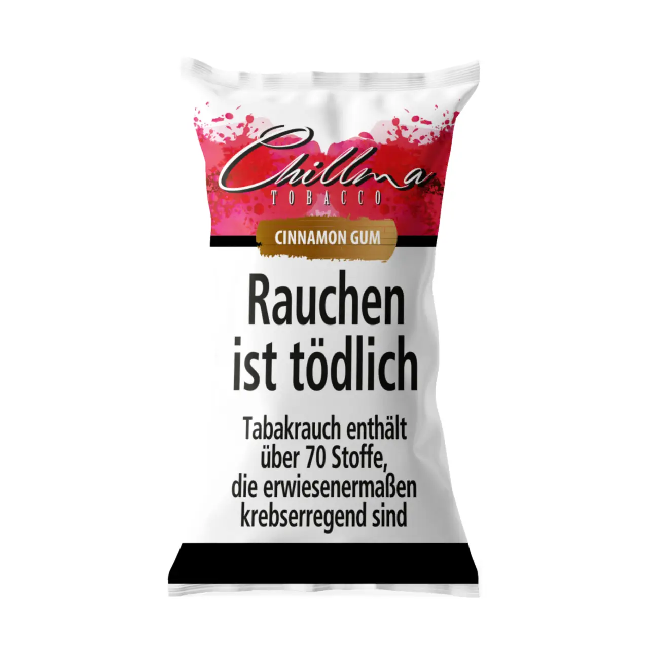 Chillma Kaugummi Zimt (Cinnamon Gum) Shisha Tabak Gastro Edition, 20g Chillma Gastro Shisha Tabak Cinnamon Gum - Kaugummi Zimt - 20g