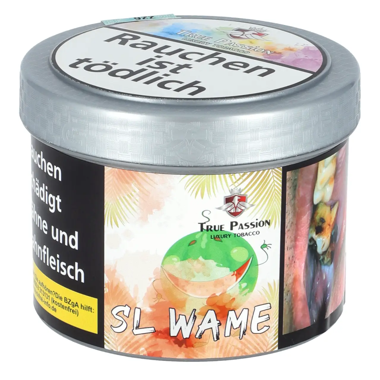 True Passion Tabak SL WaMe - Wassermelone Ice - Shisha Tabak 200g True Passion Sl Wame Shisha Tabak 200g Dose