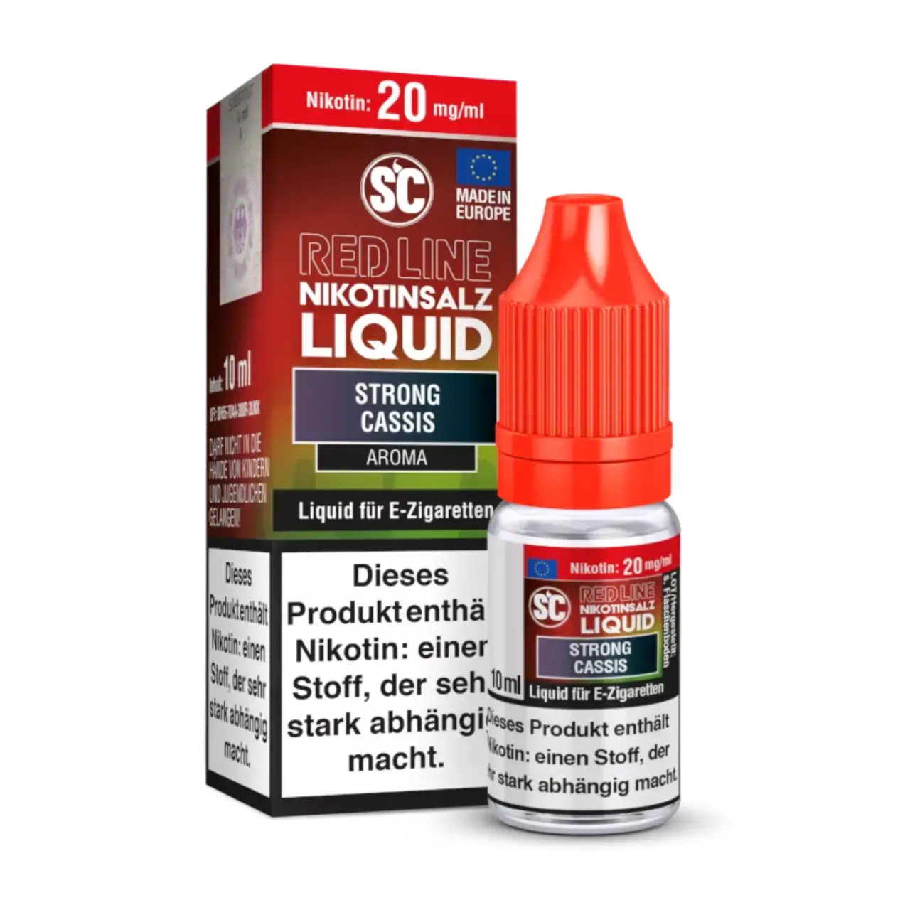 Strong Cassis - SC Red Line Overdosed Liquid 10ml