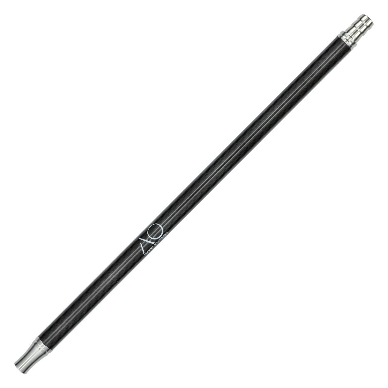 SHWD11867Ydf6NIxzS1UT0 AO Carbon-Mundstück Schwarz, Edelstahl V2A, 37,5 cm