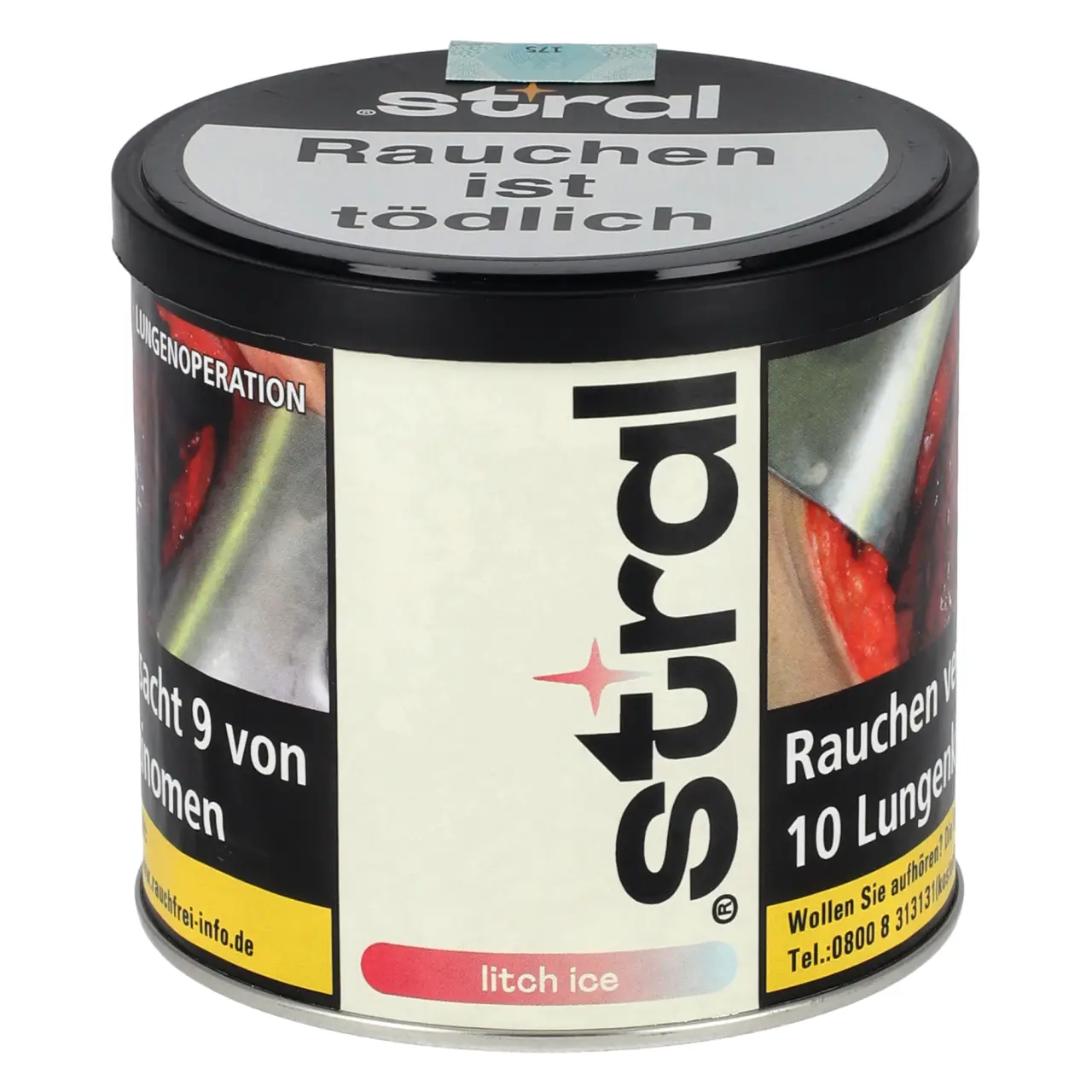 Stral Litch Ice - kühle Litschi - Shisha Tabak 200g Stral Litch Ice Shisha Tabak